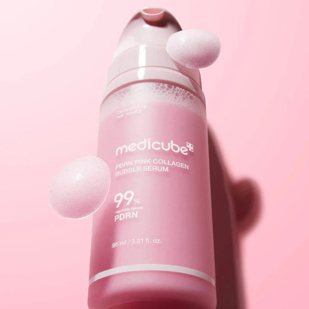 MEDICUBE PDRN Pink Collagen Bubble Serum