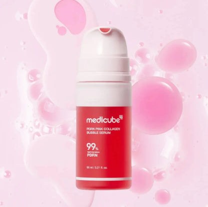 MEDICUBE PDRN Pink Collagen Bubble Serum