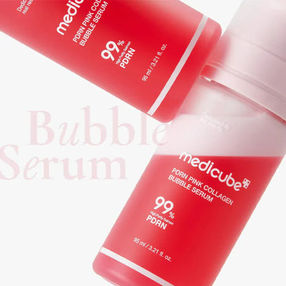MEDICUBE PDRN Pink Collagen Bubble Serum
