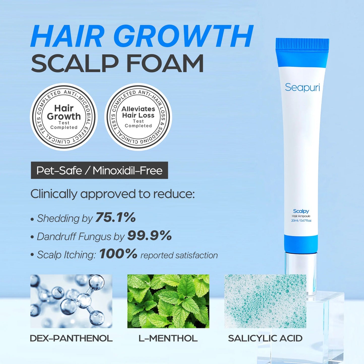 SEAPURI Scalpy Hair Serum