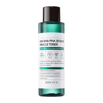SOME BY MI AHA, BHA, PHA 30 Days Miracle Toner