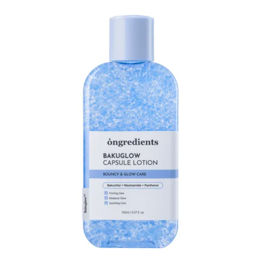 ONGREDIENTS Bakuglow Capsule Lotion