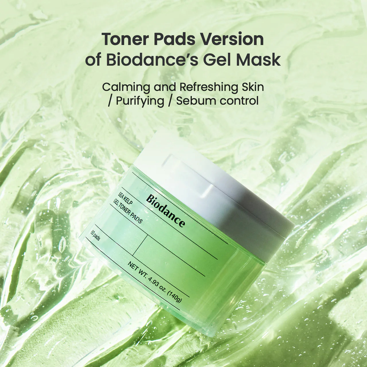BIODANCE Sea Kelp Gel Toner Pads