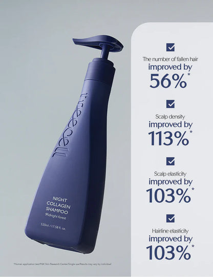 TREECELL Night Collagen Shampoo Midnight Forest