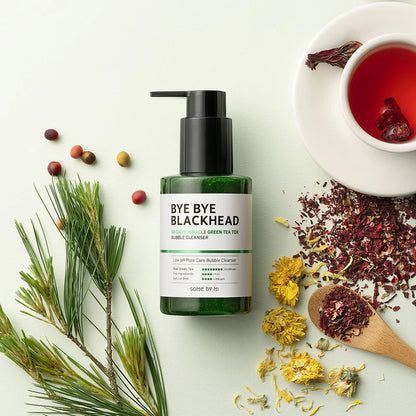 SOME BY MI Bye Bye Blackhead 30 Days Miracle Green Tea Tox Bubble Cleanser