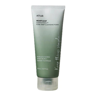 ANUA Heartleaf Quercetinol Pore Deep Cleansing Foam